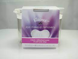 kleenex eye makeup removers review