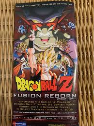 Dragon ball super (and ginga patrol jaco). Found This Promotional Piece For Fusion Reborn On The Back Of The Shin Budokai Psp Game Manual Dbz