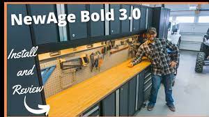 newage bold 3 0 garage cabinets install
