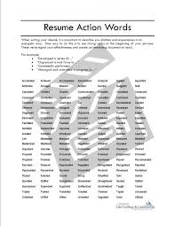 how to use power words in a resume Doc thevictorianparlor co
