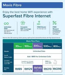 Maxis home fibre internet coverage is exactly the same as unifi coverage for both isps are using the same infrastructure. Maxis Fibre Internet Package Home Facebook