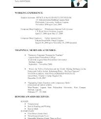 Sample Resume High School Student Of For College Orlandomoving Co