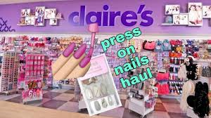 claire s press on nails haul you