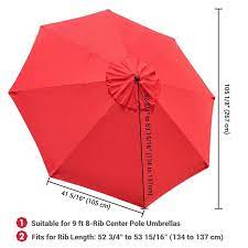 Market Umbrella Replacement Canopy