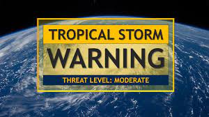 BREAKING: Tropical Storm Warning Issued ...