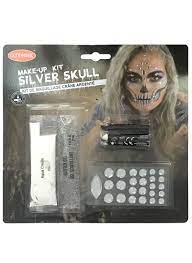 kit de maquillaje esqueleto y