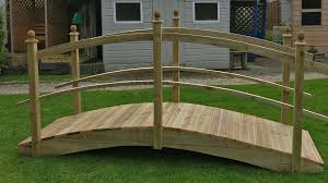 garden bridges wooden foot bridge