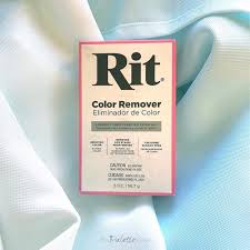 Use Rit Color Remover To Un Dye Fabric