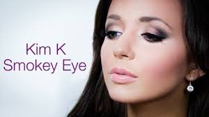 kim kardashian smokey eye makeup