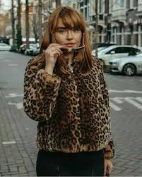 Zara Authentic Leopard Faux Fur Short