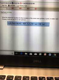 Solved Write The Balanced Equation For