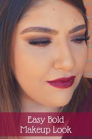 beauty mix easy bold makeup look