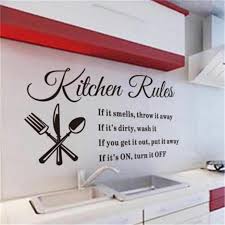 Kitchen Good Mom Rules E Wall