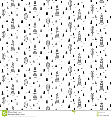 Cute Pattern For Kids Girls And Boys Vector Illustration