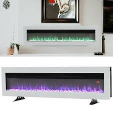 Electric Fireplace Wall Recessed Heater