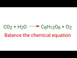 Co2 H2o C6h12o6 O2 Balance The Chemical