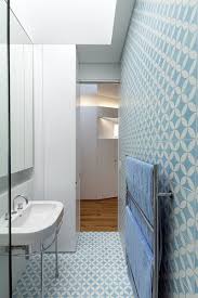 Matching tile floors and walls in the bathroom apartment therapy. Bathroom Tile Idea Use The Same Tile On The Floors And The Walls