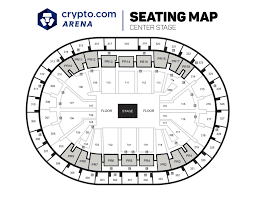 seating charts crypto com arena
