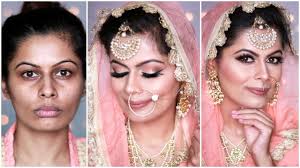 summer bridal makeup look hindi