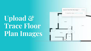 trace floor plan images to create a 3d