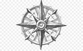 Compass Rose Drawing