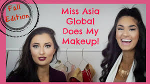 miss asia global does my makeup