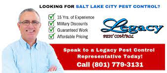 Requires purchase of a new annual residential pest control plan. Salt Lake City Utah Pest Control Legacy Pest Control Utah