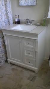 The home depot bath vanity selection is wide and cheap. Home Decorators Collection Naples 30 In W X 21 75 In D Bath Vanity Cabinet In White Nawa3021d The Home Depot Small Bathroom Vanities Bathroom Vanity Small Bathroom