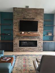 Stacked Stone Electric Fireplace Genstone