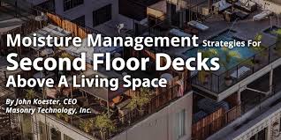 second floor deck above a living e
