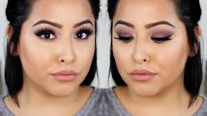 light purple makeup tutorial
