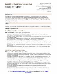 Guest Services Representative Resume Samples Qwikresume