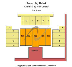 Factual Taj Mahal Arena Seating Chart Mckale Center Seat Map