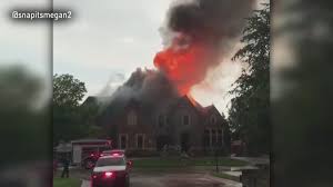possible southlake lightning house fire