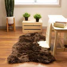 super area rugs serene silky faux fur