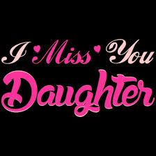 i miss you daughter forever love tshirt