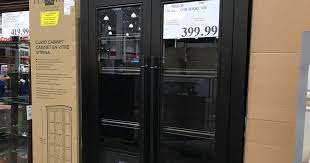 Glass Door Bookcase Costco Weekender