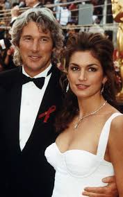 Richard gere with long silver hair. Cindy Crawford Married Richard Gere With A Tin Foil Ring And Wearing Navy Armani Suit