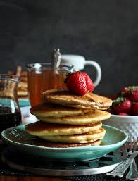vegan gluten free corn flour pancakes