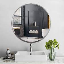 40cm Round Beveled Edge Wall Mirror