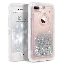 Why cover up your nice looking new phone with a case? Dexnor Iphone 8 Plus Case Iphone 7 Plus Case Glitter 3d Bling Sparkle Flowing Liquid Case