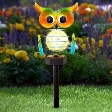 Solar Garden Lights Outdoor Solar Owl