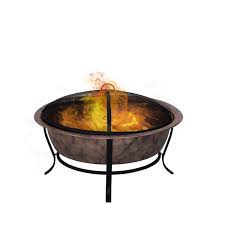 The best outdoor wood burning fire pits not only keep you warm, but are convenient and beautiful. Outsunny 35 Steel Round Outdoor Patio Fire Pit Wood Log Burning Heater With Poker Mesh Cover