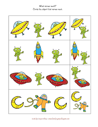 Preschool Space Worksheets Outer Printable Math Dental