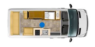 Floor plan sprinter camper van with bathroom. 7 Best Class B Floor Plans With Bathrooms Rvblogger