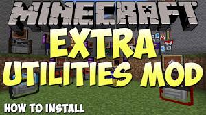 · drag and drop the downloaded jar (zip) file into it. Huntcraft World Extra Utilities 2 Minecraft Mod 1 11 2