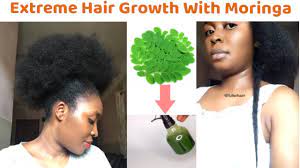 double hair growth with moringa your