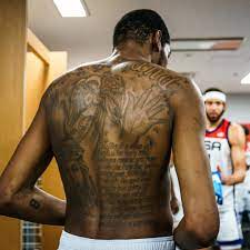 Kevin Durant Physique - Tattoos