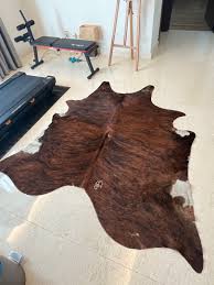 carpet rug cow hide furniture home
