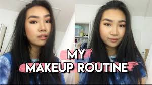 everyday makeup routine asian eyes
